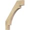 Ekena Millwork 4"W x 30"D x 38"H Merced Rough Sawn Knee Brace, Douglas Fir BRC04X30X38MRC00RDF - alternate 1